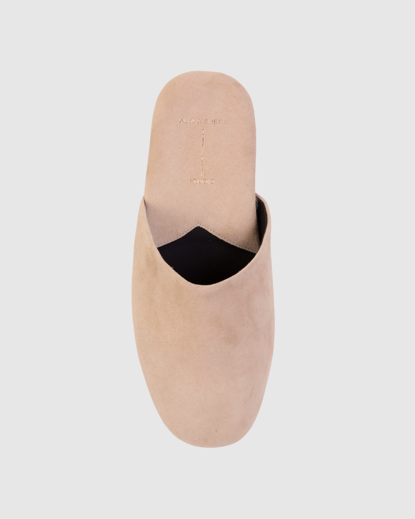 Shiloh in Tan Suede