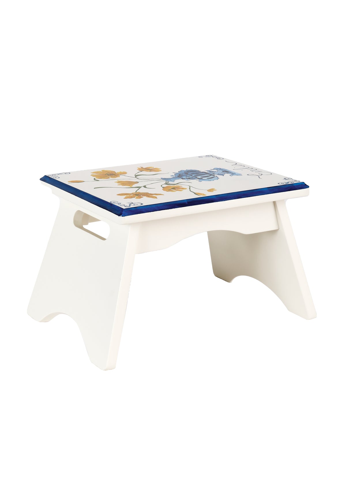 Step Stool in Blue Vase