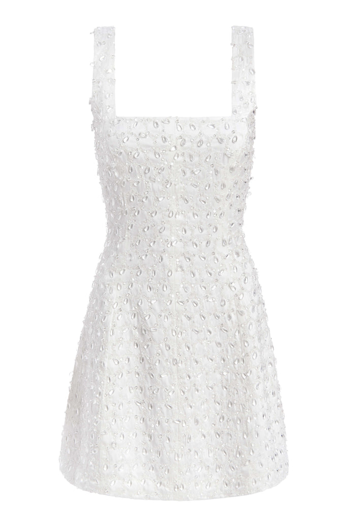 Camilla Hand-Beaded Mini Dress