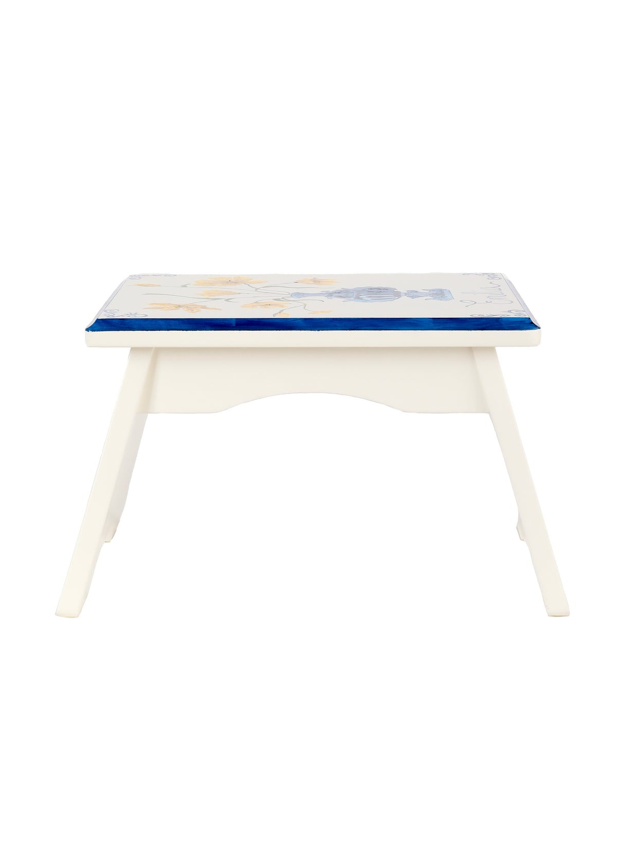 Step Stool in Blue Vase