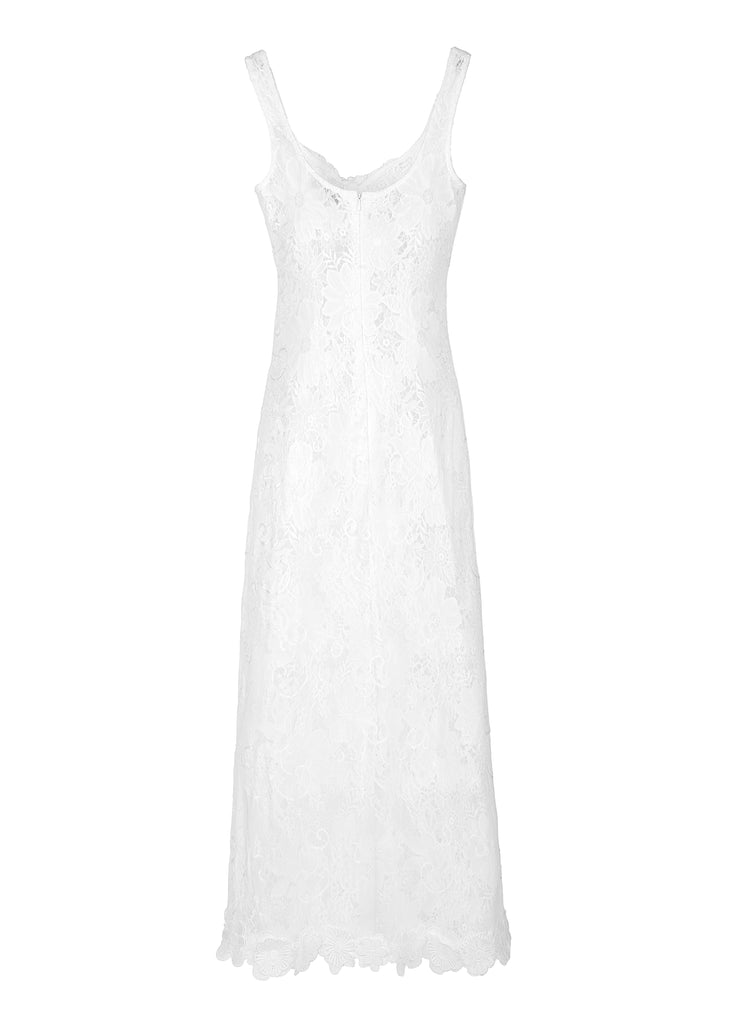 Hera Maxi Dress in White