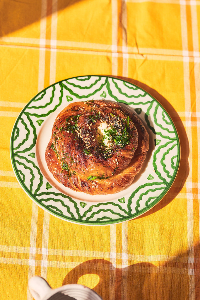 Green Tabla Side Plate