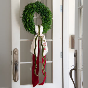 Nutcracker Wreath Sash