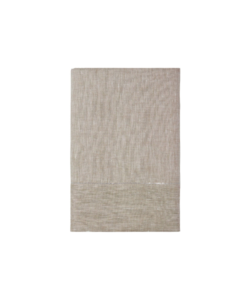 Rebecca Udall Classic Hemstitch Linen Tablecloth, Natural