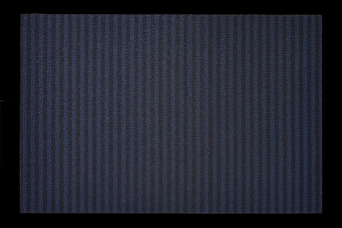 Breton Stripe Shag Doormat