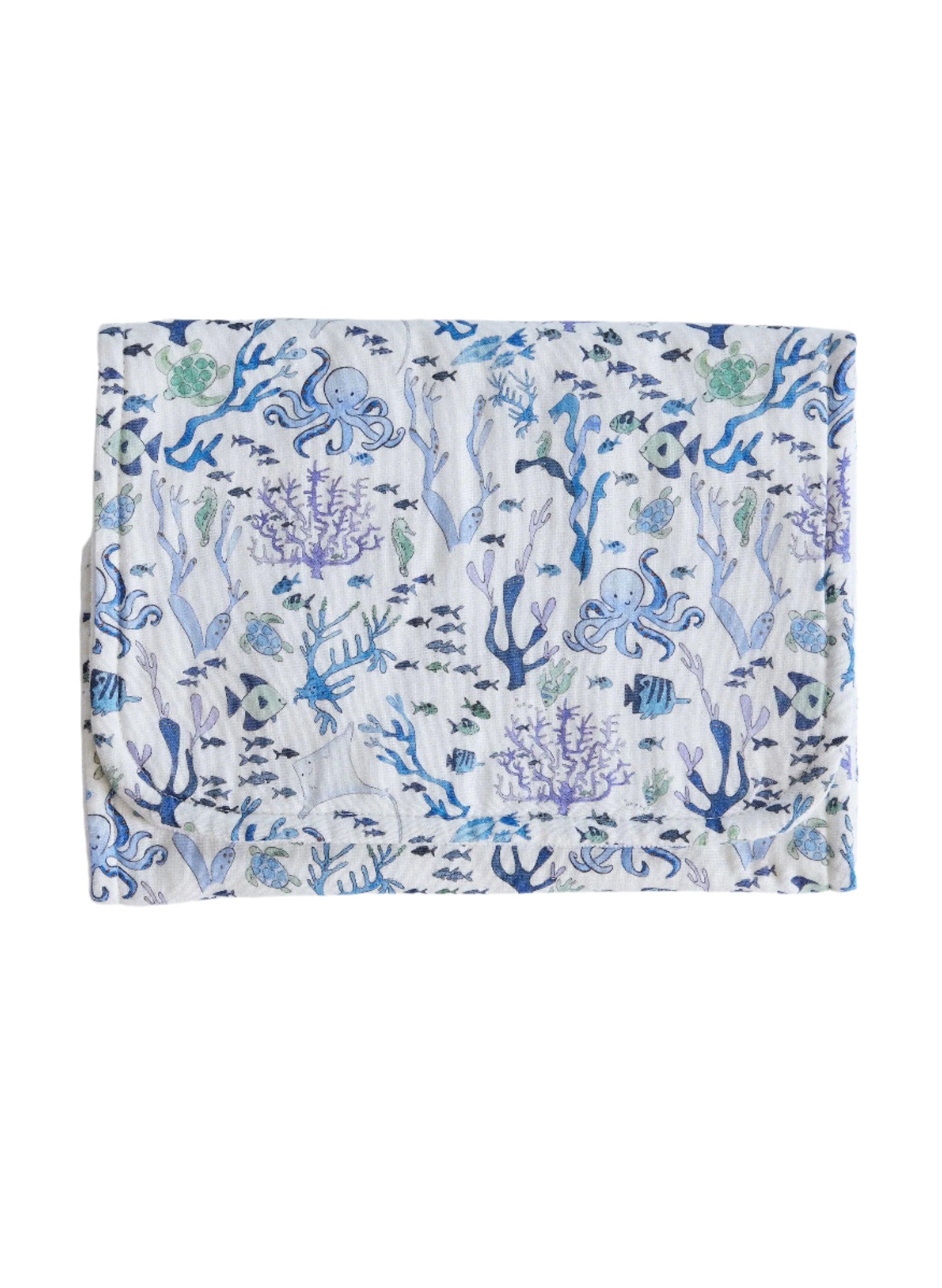 Coral Reef Burp Cloth