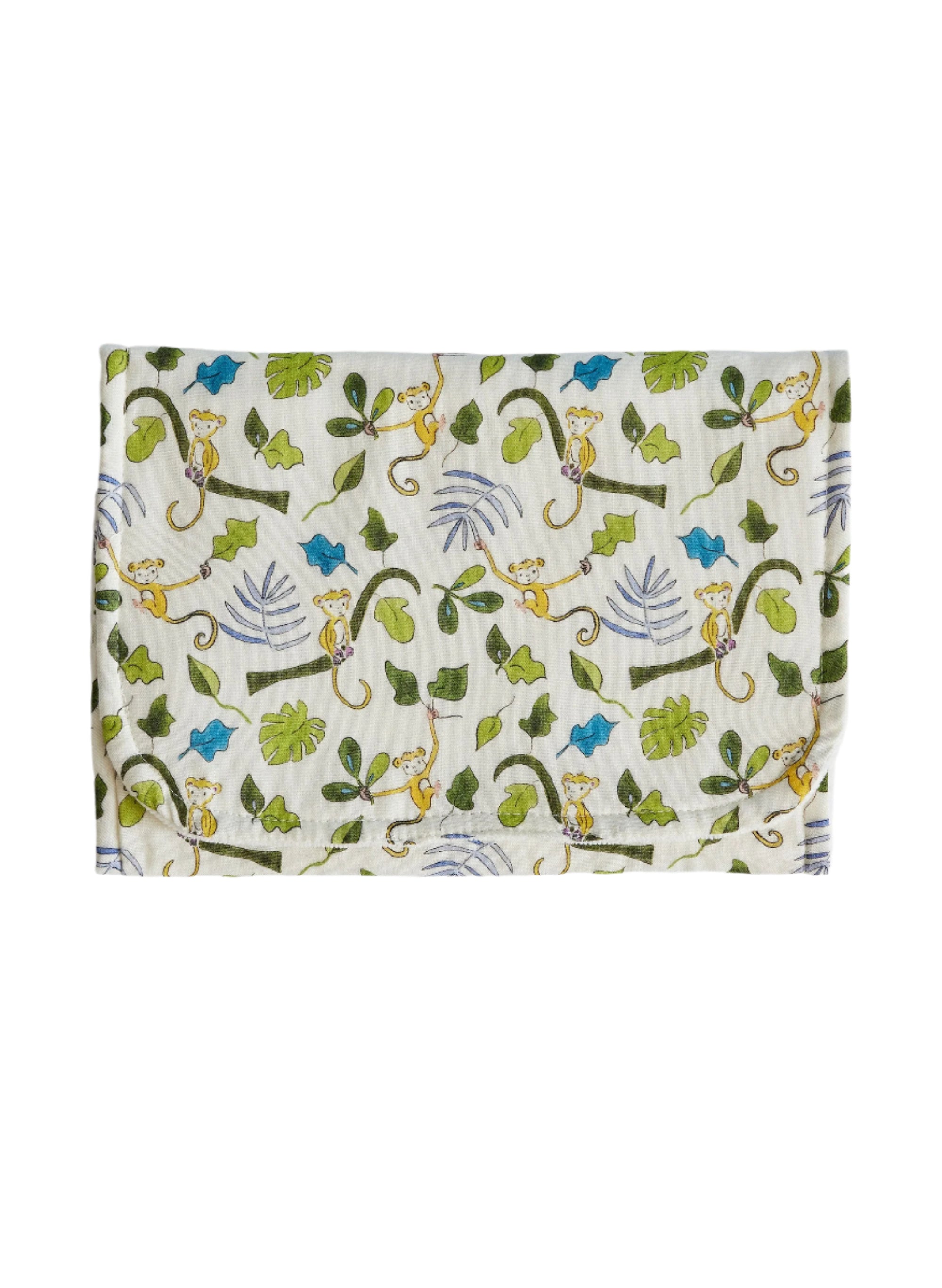 Happy Monkey Burp Cloth