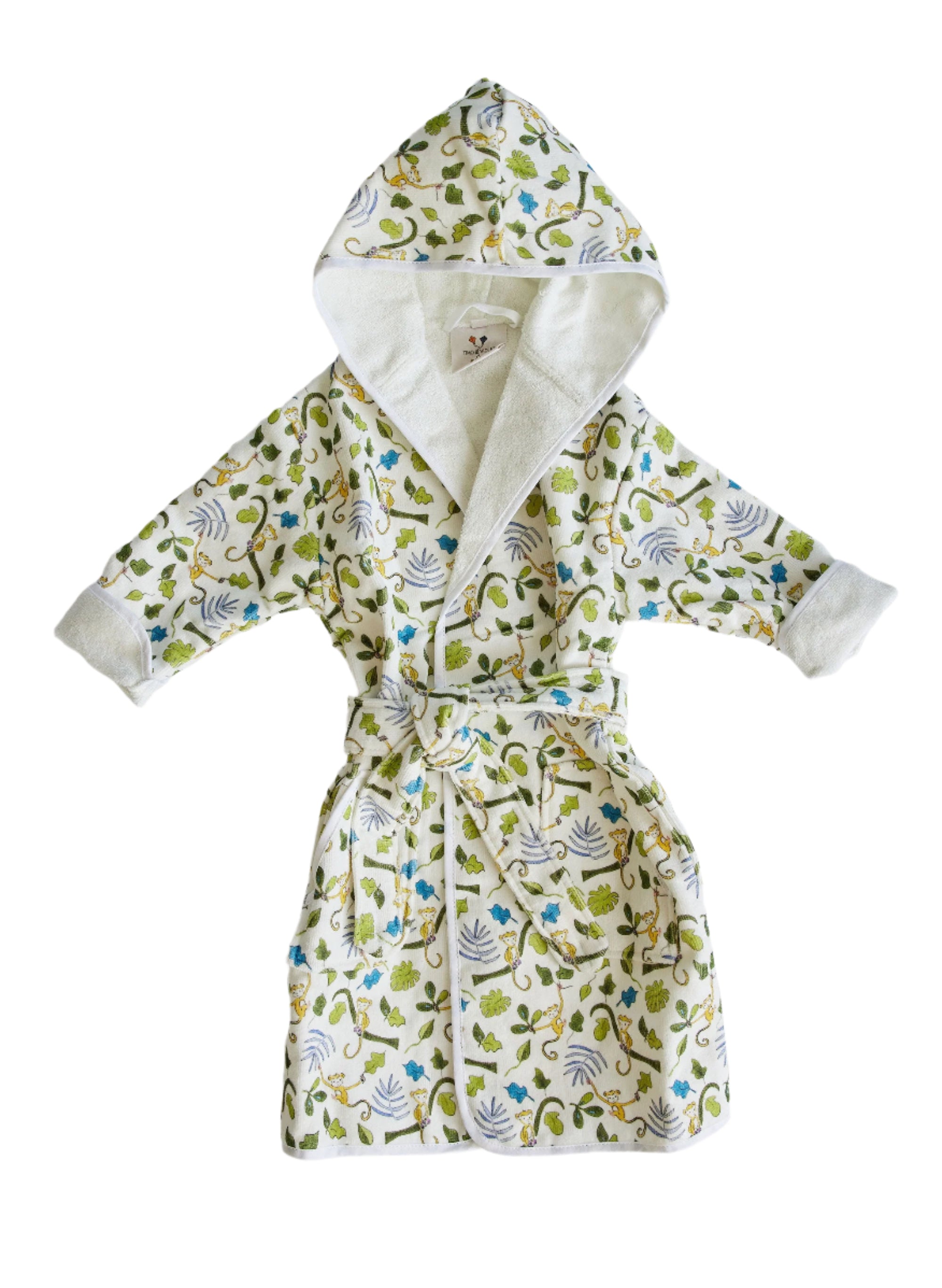 Happy Monkey Bathrobe