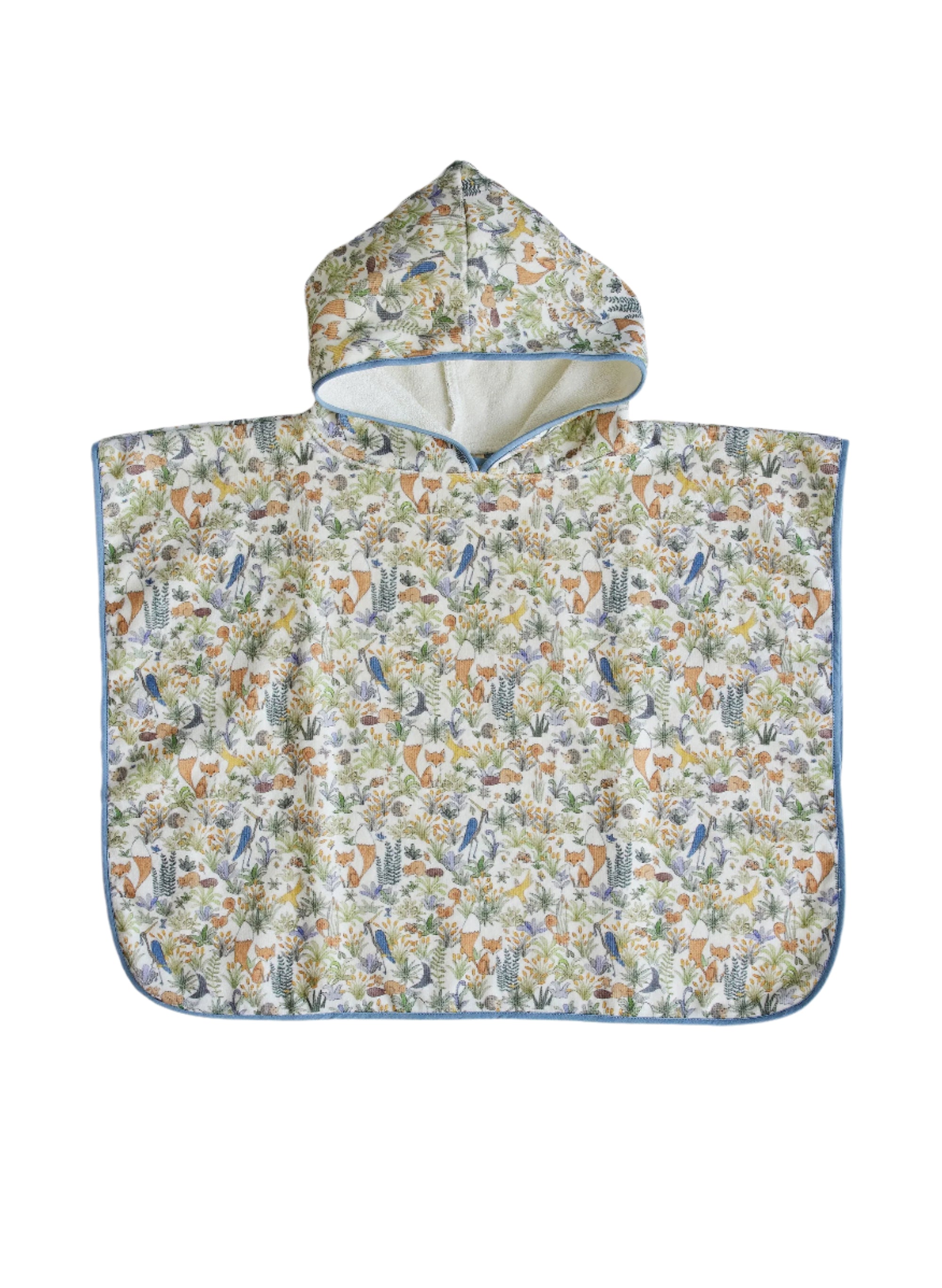 Foxy Forest Swim Poncho