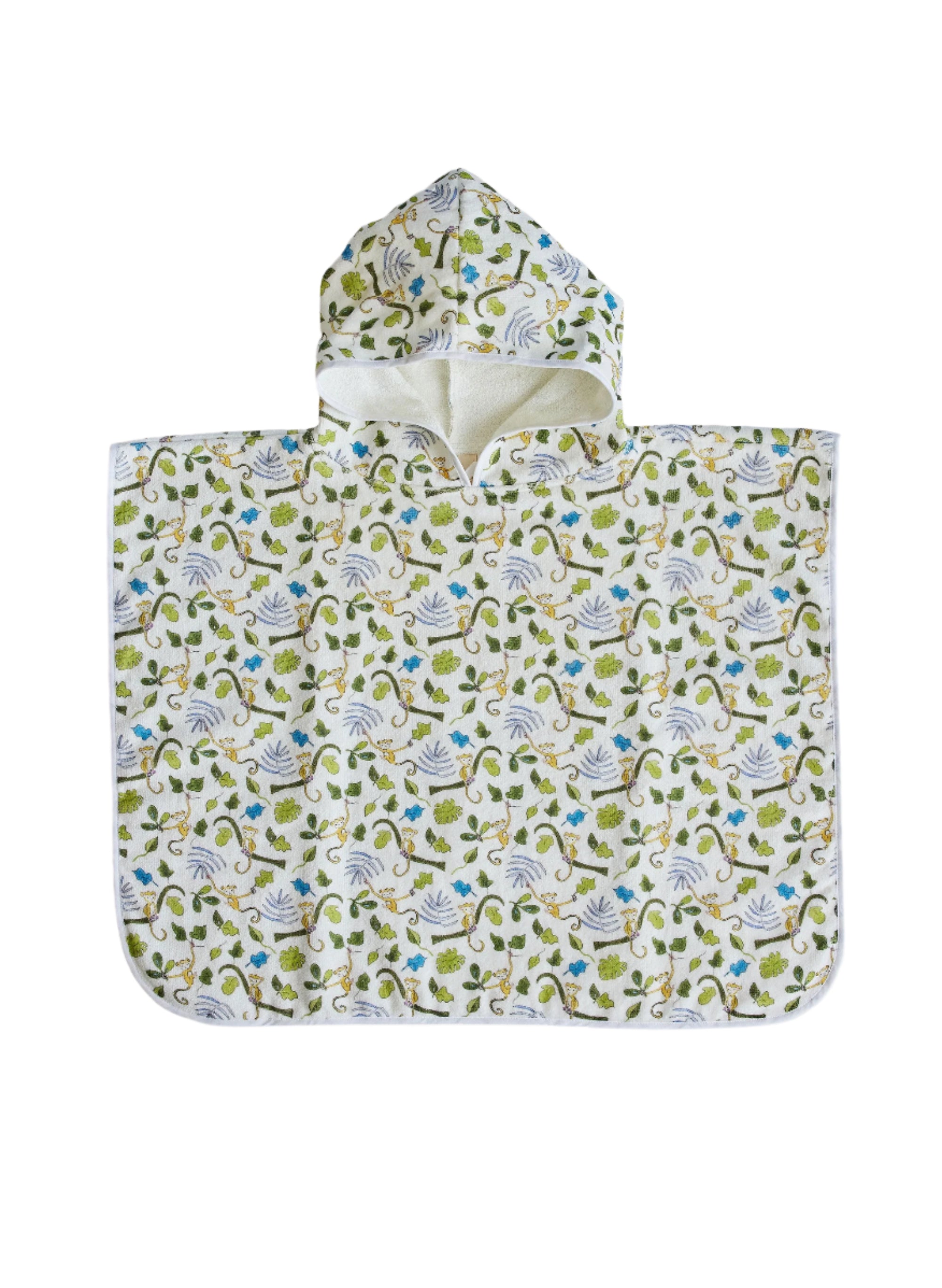 Happy Monkey Swim Poncho