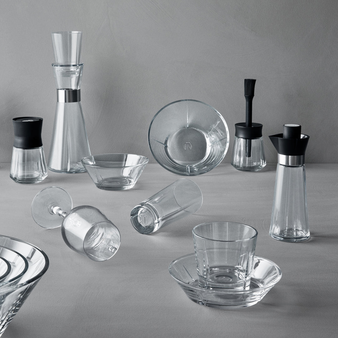 Grand Cru Oil And Vinegar Bottles in Black/Steel