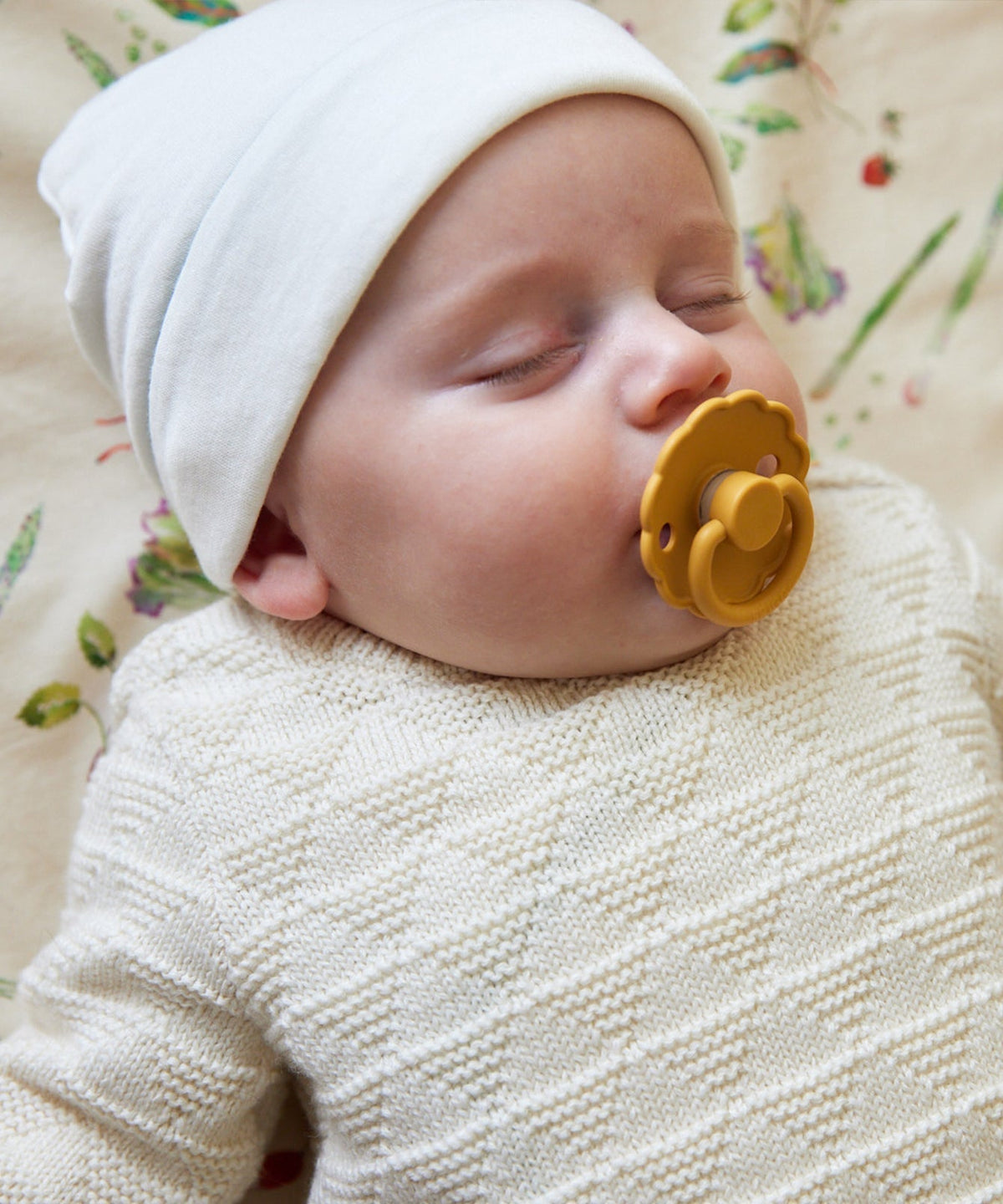 Hazy Hat in Seafoam Piping
