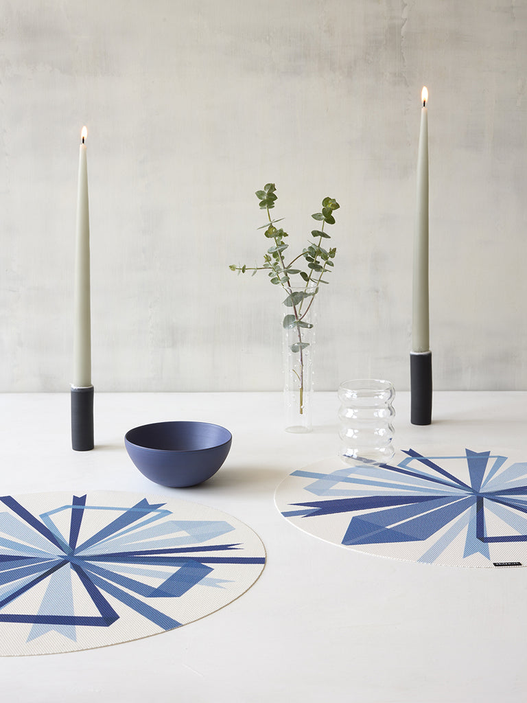 Ribbon Placemat in Frost