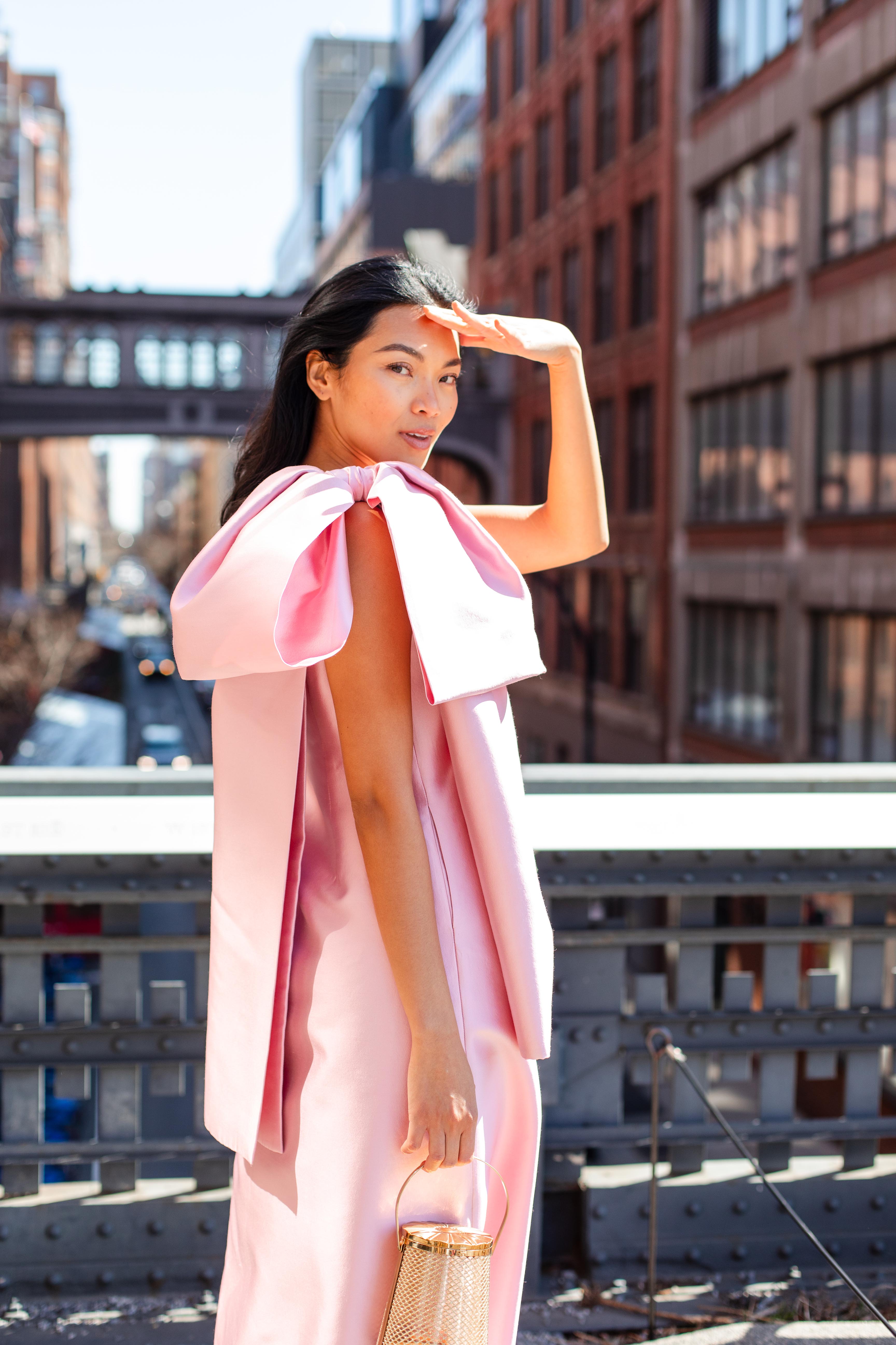 Rita Gown in Blossom Pink