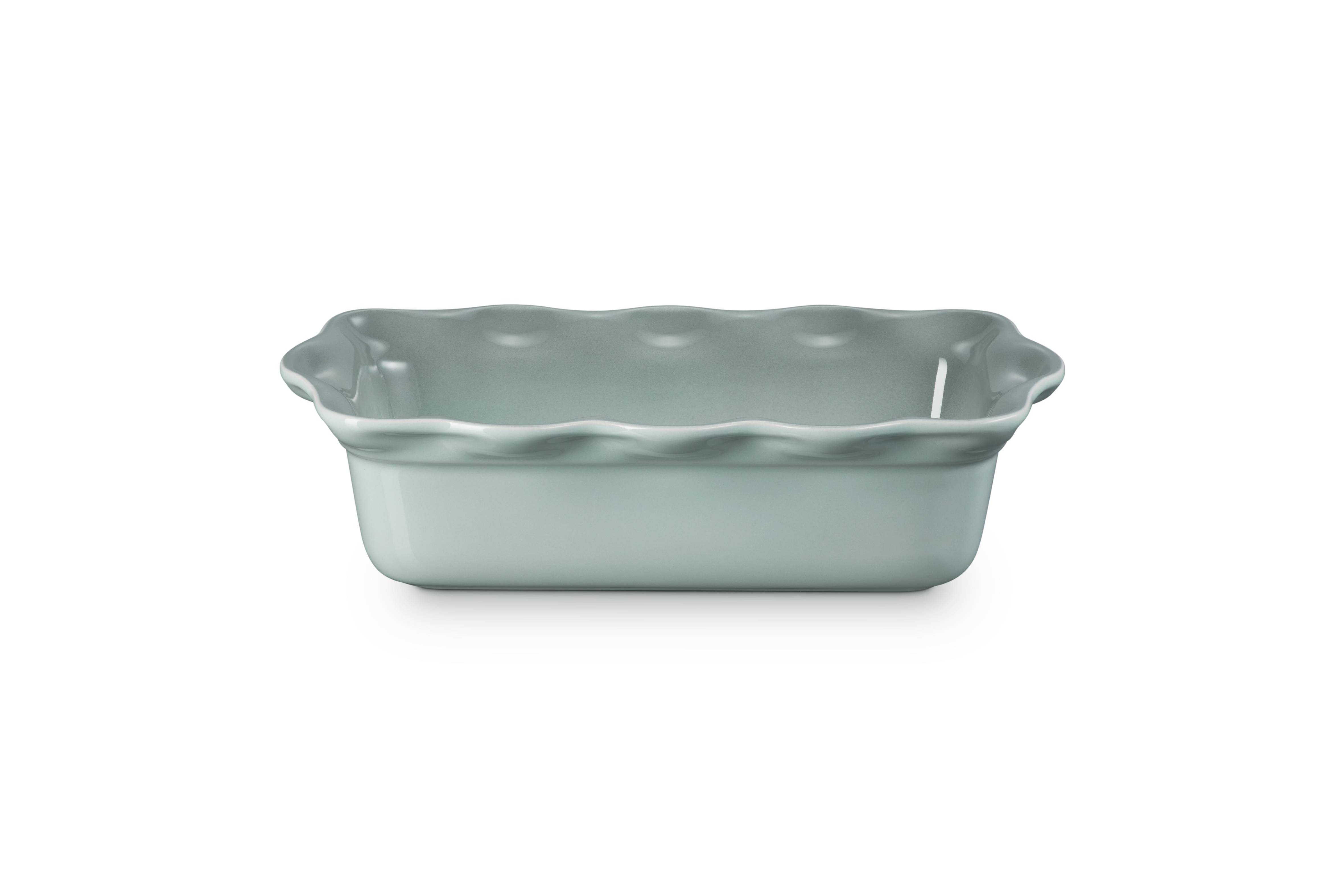 Heritage Fluted Loaf Pan in Sea Salt