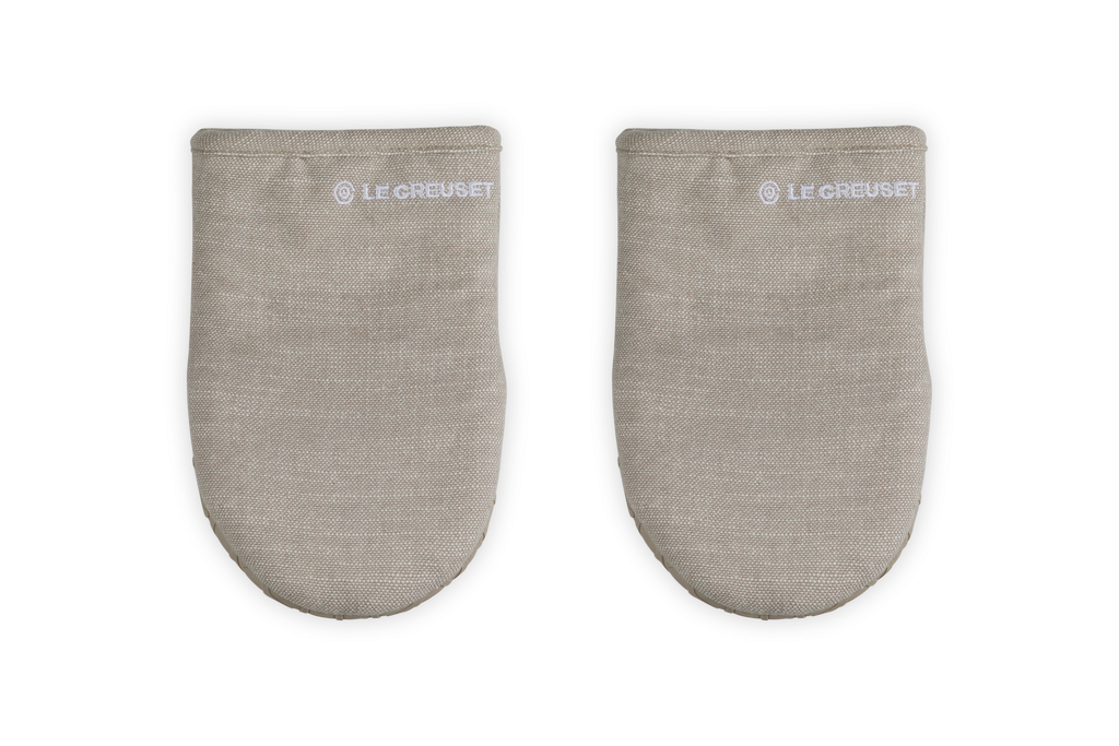Mini Oven Mitts 8" in Sable, Set of 2