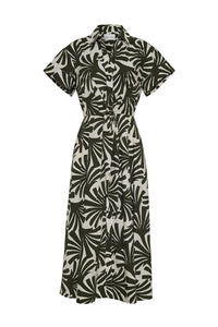 Asbury Dress in Cataline Olive