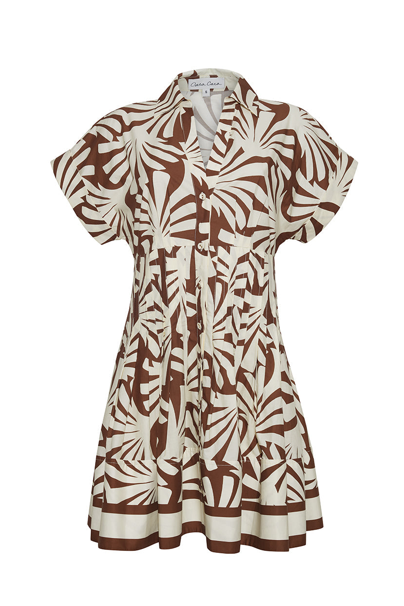 Nash Mini Dress in Catalina Khaki