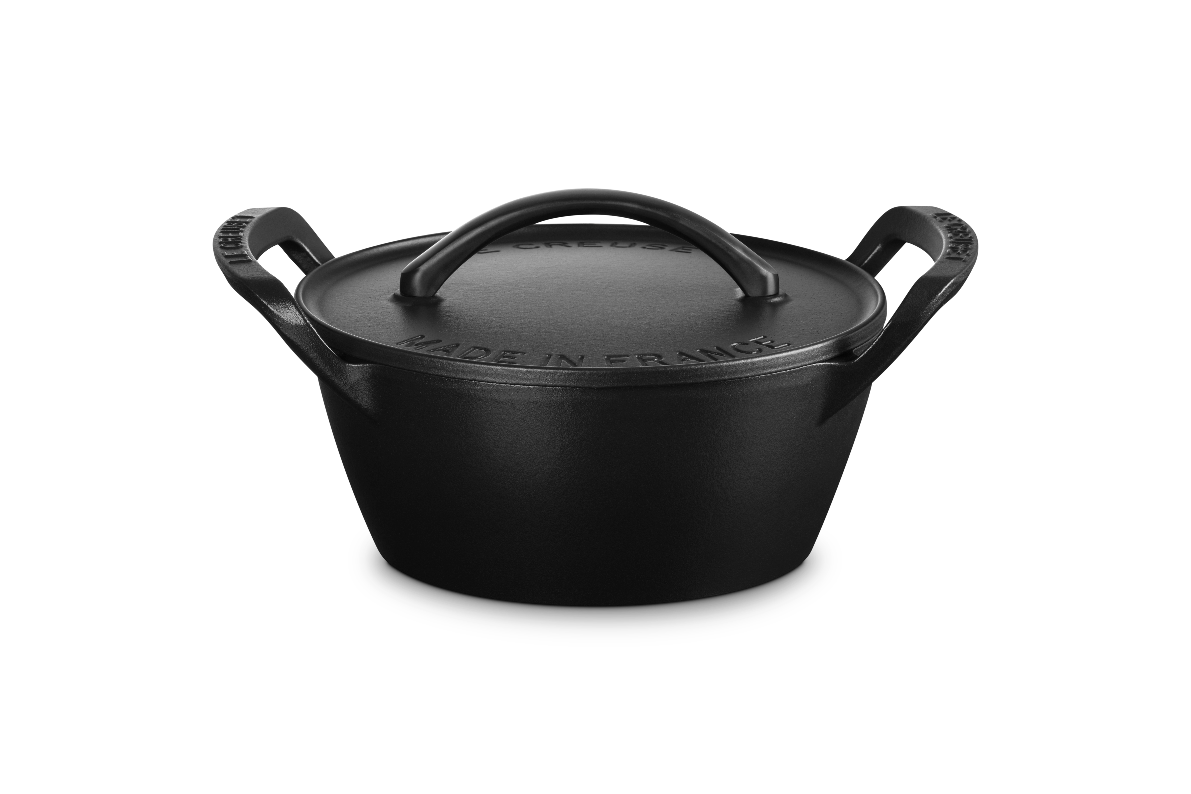 Alpine Outdoor 4.25 qt. Round Dutch Oven in Matte Black