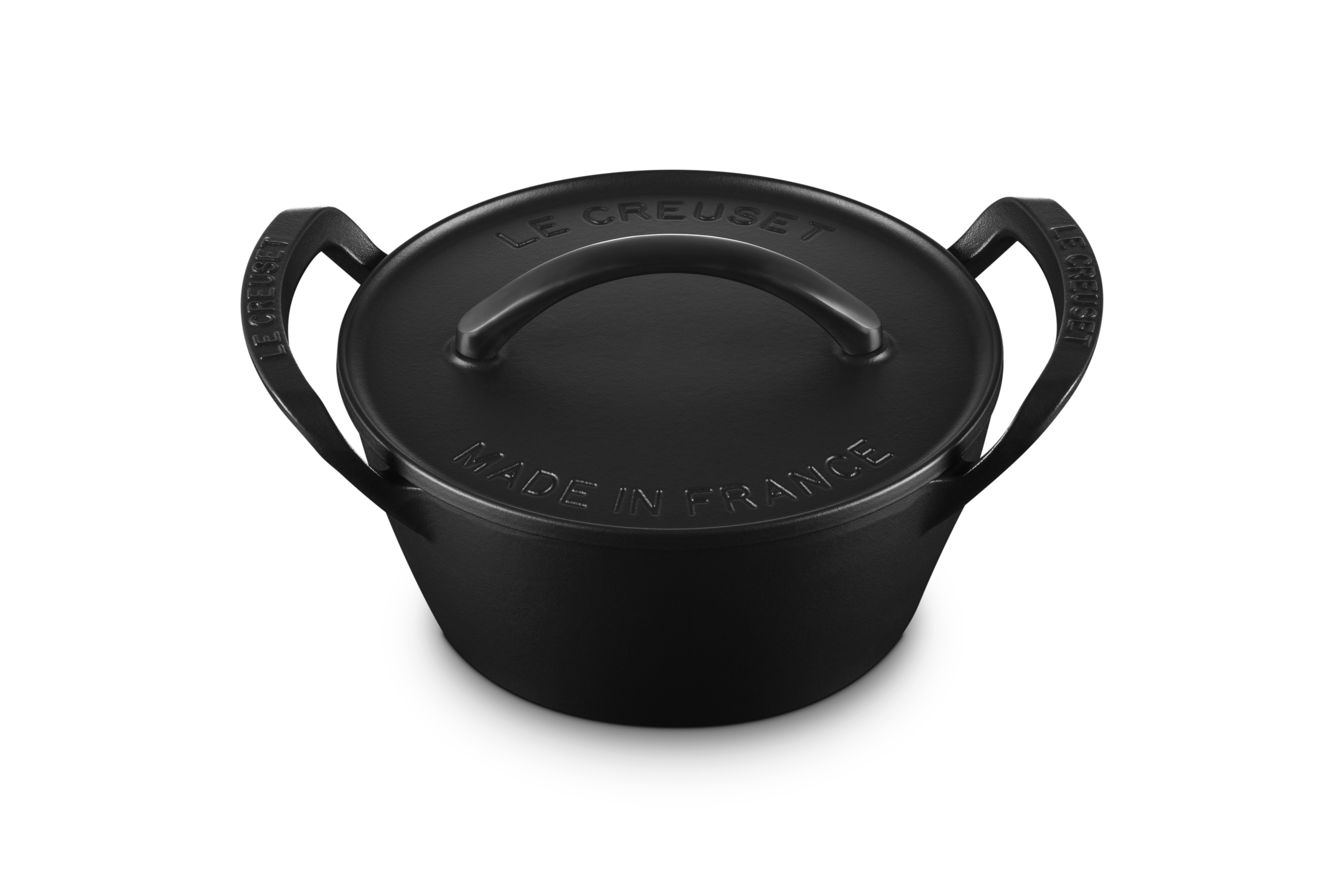 Alpine Outdoor 4.25 qt. Round Dutch Oven in Matte Black