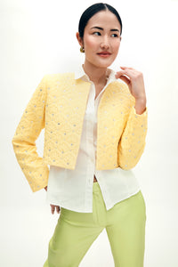 Dolores Pant in Palm Green