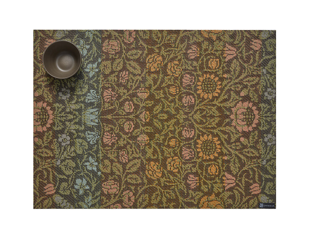 William Morris Placemat in Dark Multi