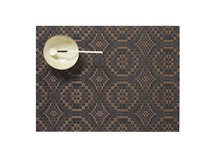 Overshot Placemat in Tiger Eye
