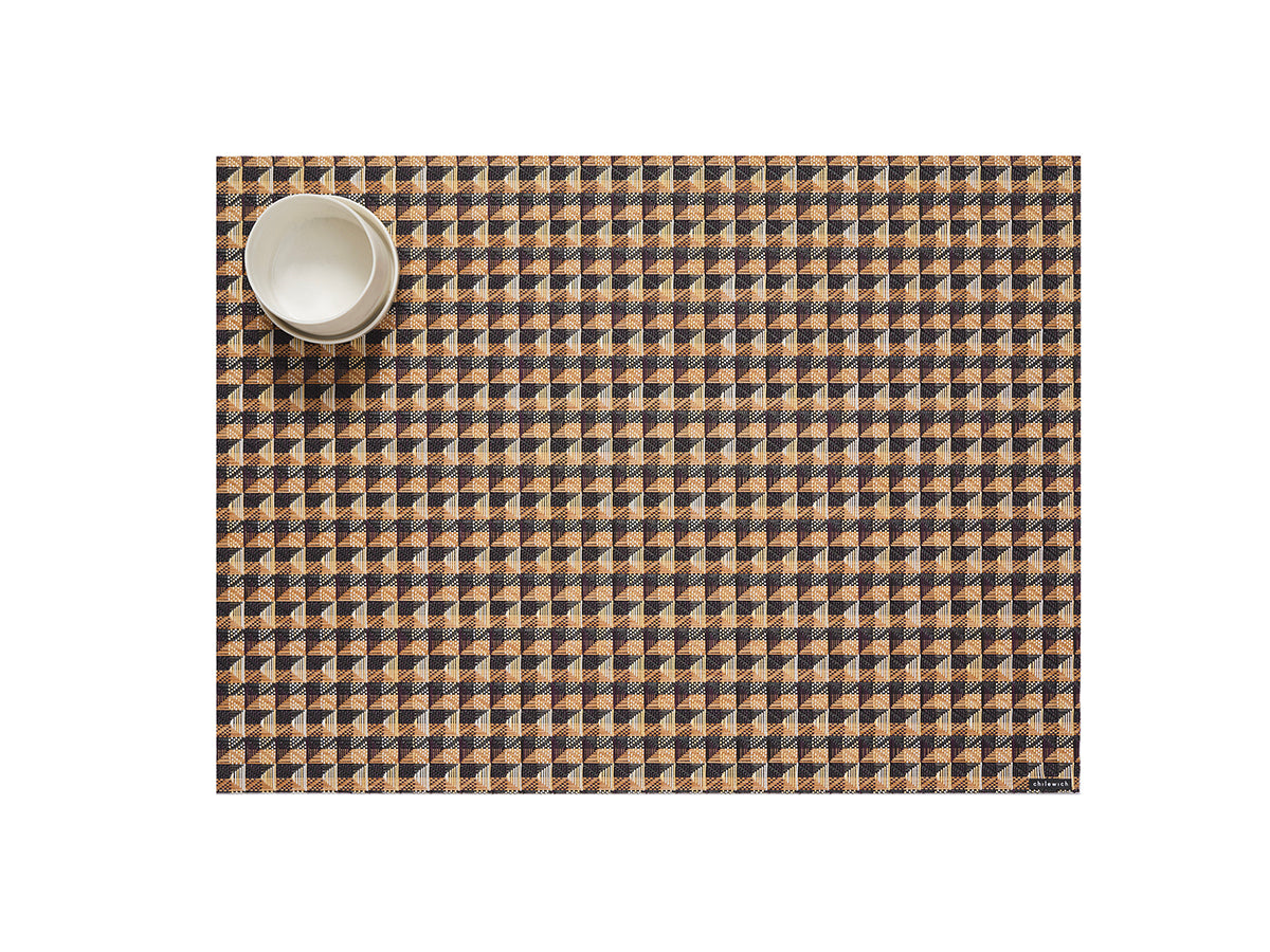 Crane Rectangular Placemat in Honey