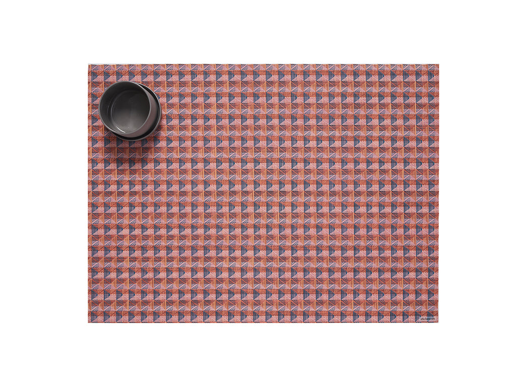 Crane Rectangular Placemat in Raspberry