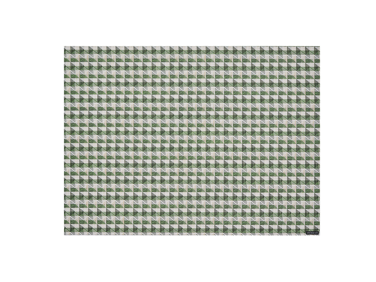 Crane Rectangular Placemat in Thyme