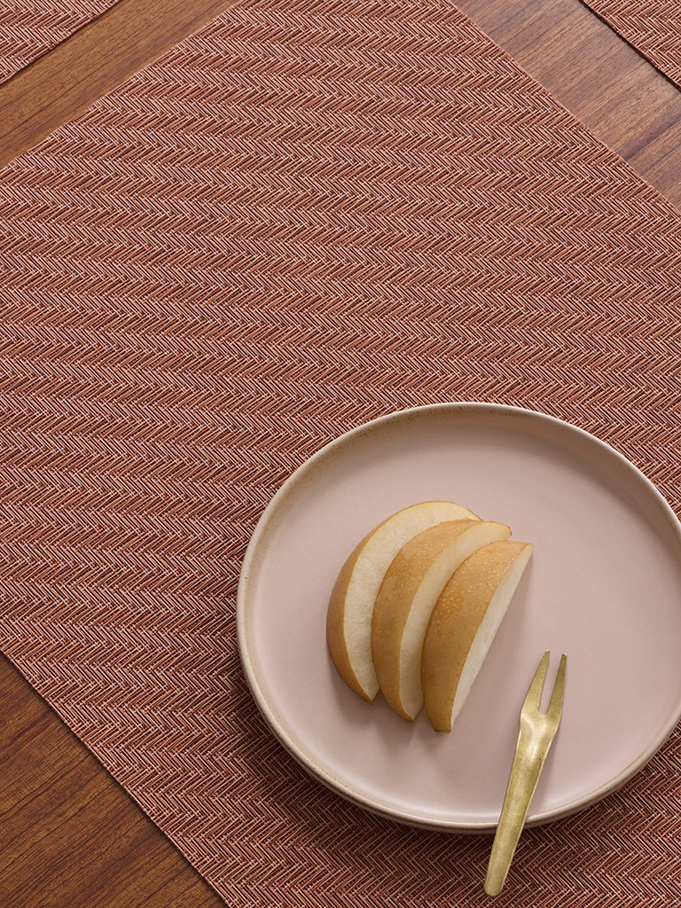 Foxtail Rectangular Placemat in Raspberry