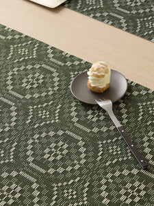 Overshot Placemat in Thyme