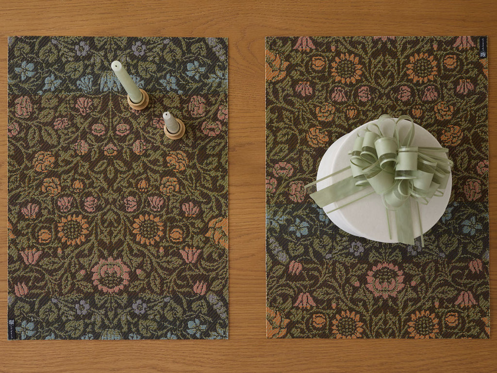 William Morris Placemat in Dark Multi