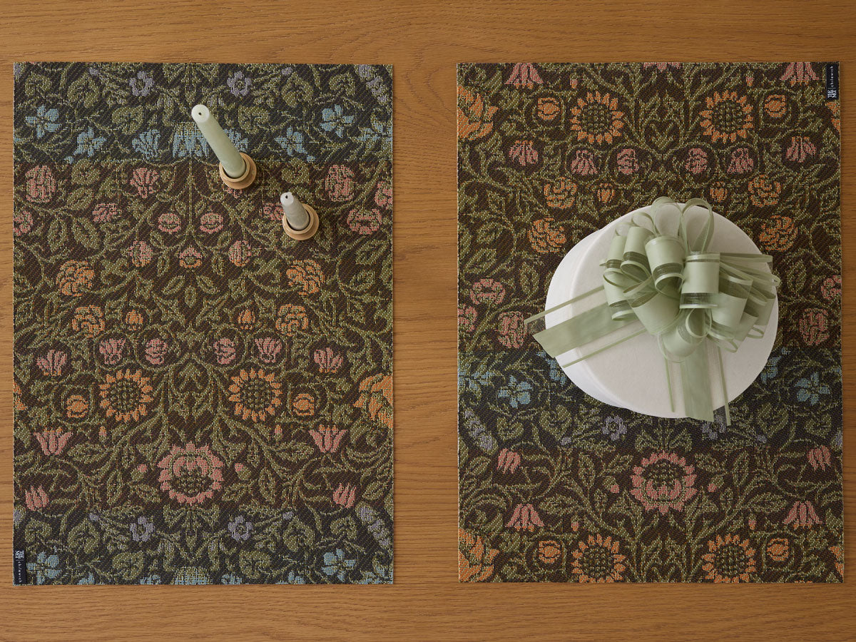 William Morris Placemat in Dark Multi