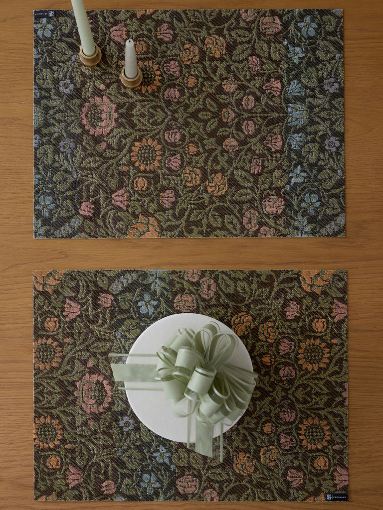 William Morris Placemat in Dark Multi