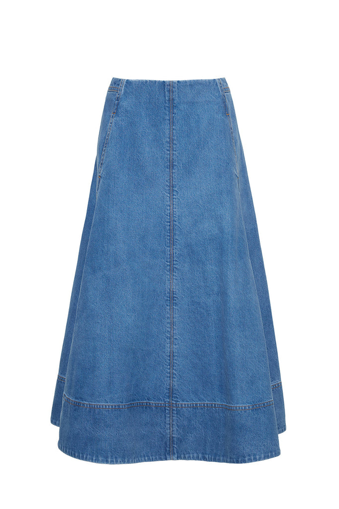 Aisha Skirt in Denim
