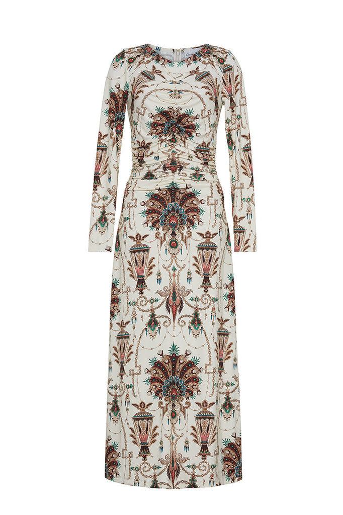 Maisy Dress in Bejeweled Ivory