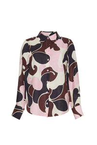 Perfect Shirt in Petal Wave Blush