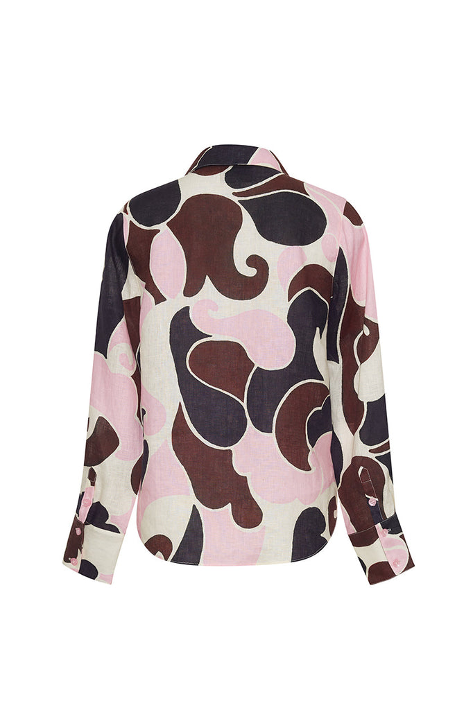 Perfect Shirt in Petal Wave Blush