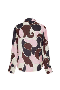 Perfect Shirt in Petal Wave Blush