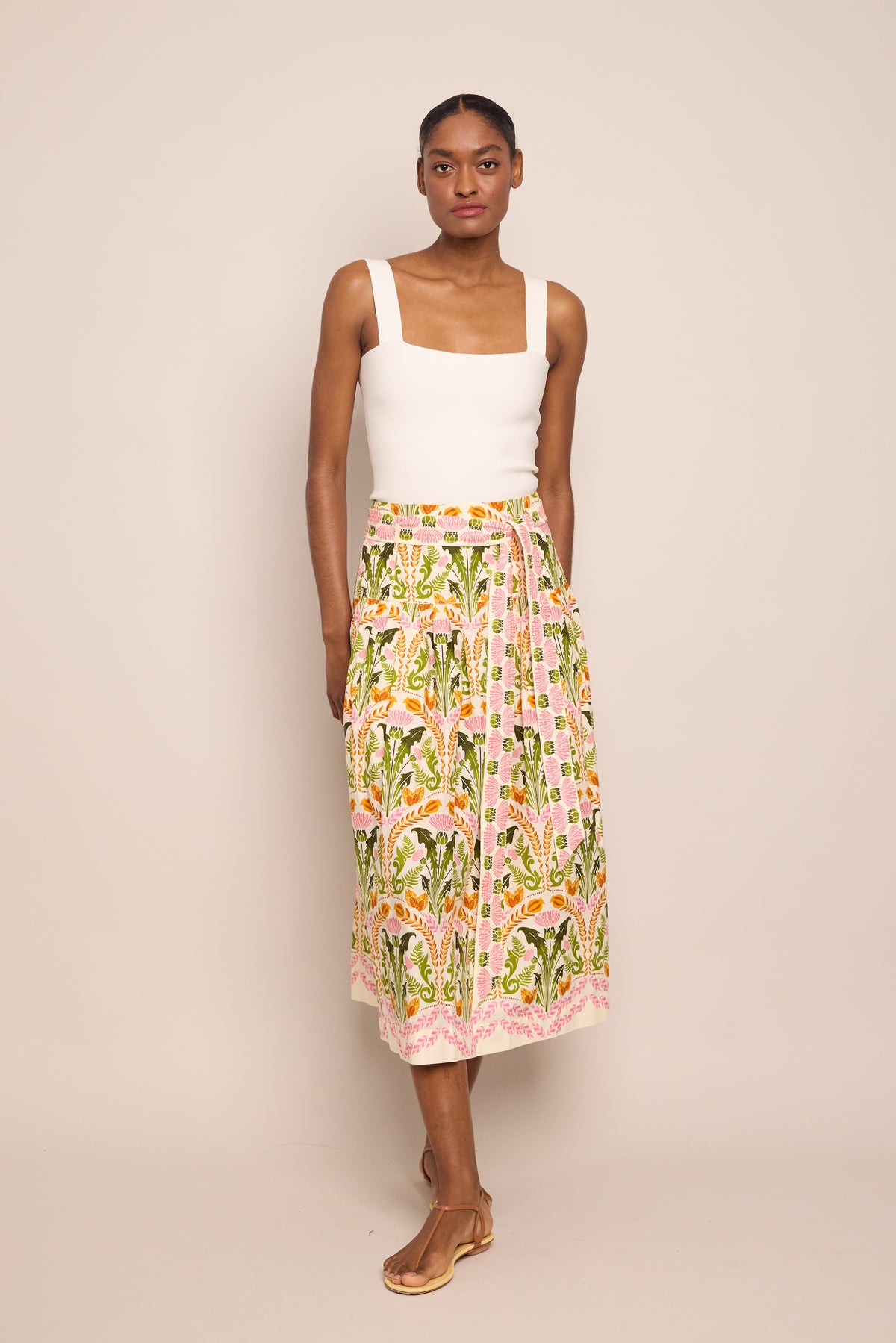 Jiya Skirt in Juniper Egret