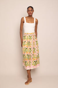 Jiya Skirt in Juniper Egret