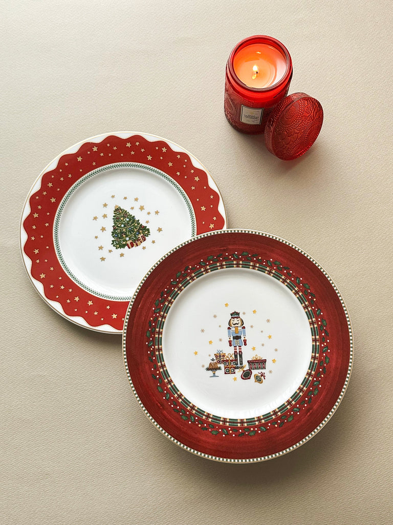 Prouna Nutcracker & My Noel Salad Plates Lifestyle Photo