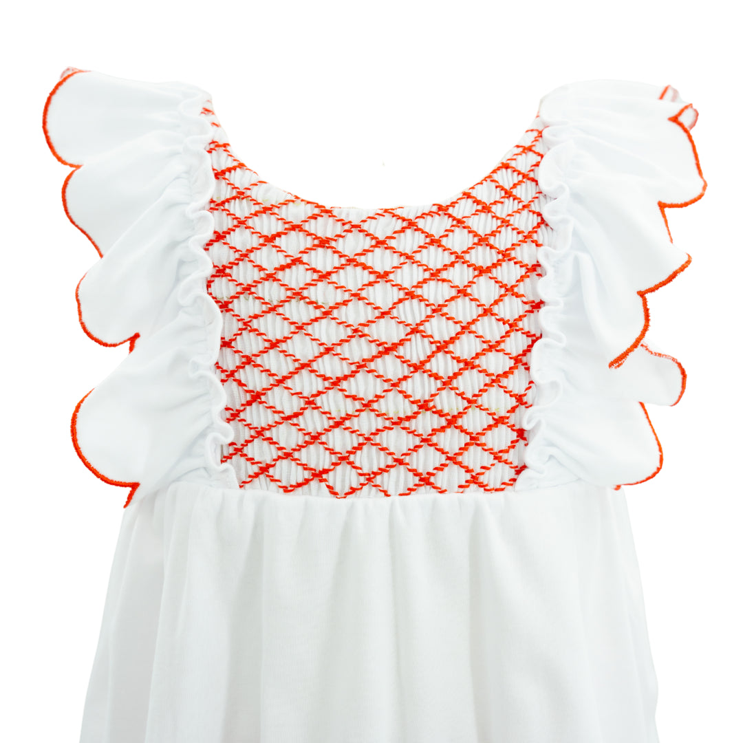 Annie Girl Set in Red Stripes