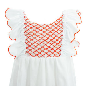 Annie Girl Set in Red Stripes