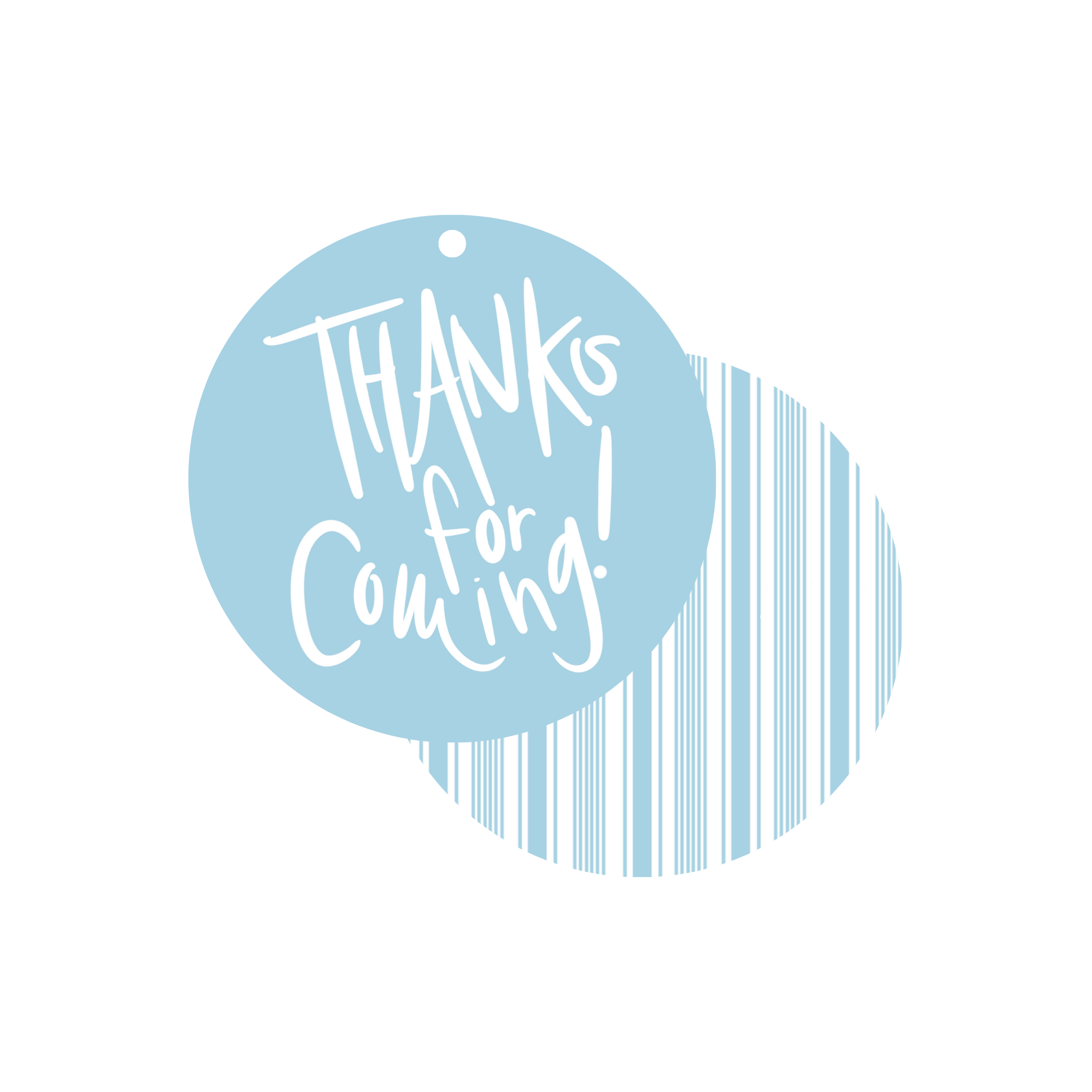 "For The Hostess" Gift Tags