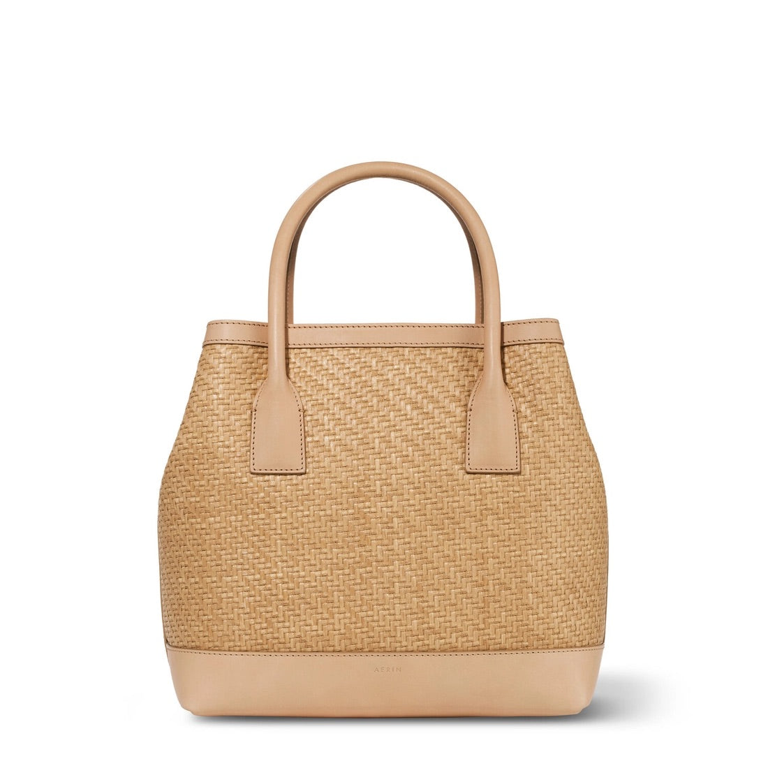 Raffia Nano Weekender in Natural
