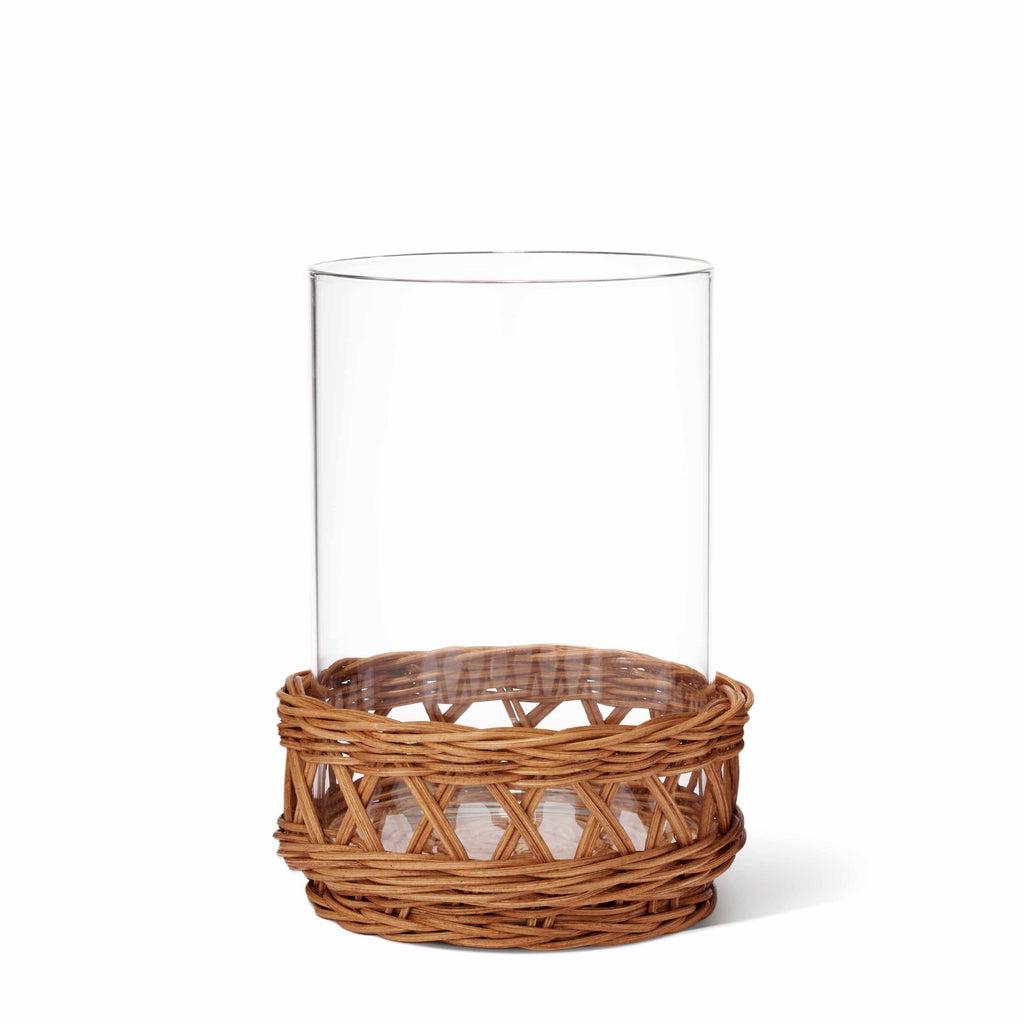 Navona Mini Rattan Hurricane in Toffee