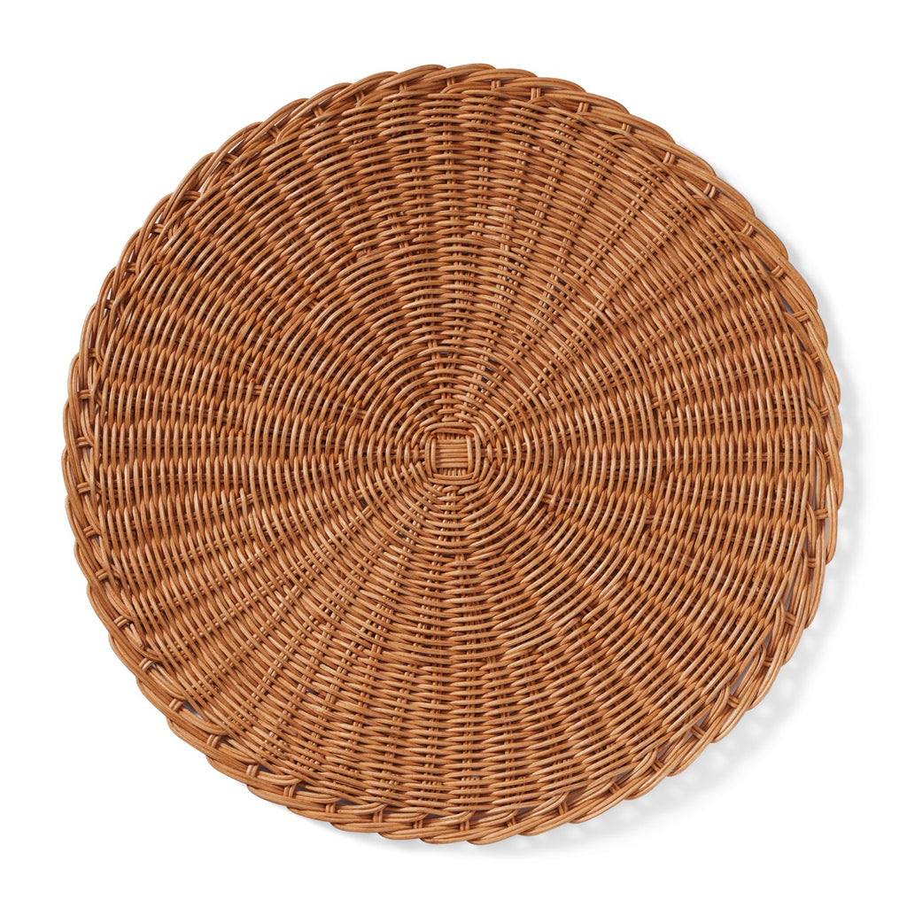 Freya Rattan Placemat in Toffee