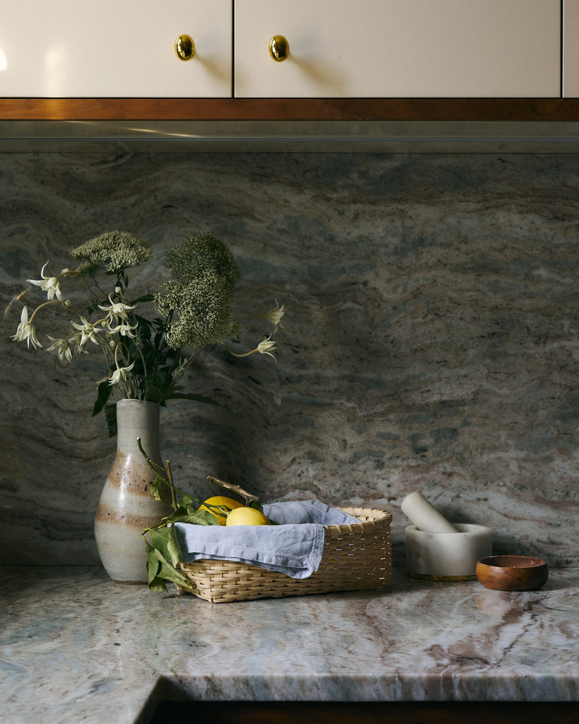 Herringbone Bread Basket